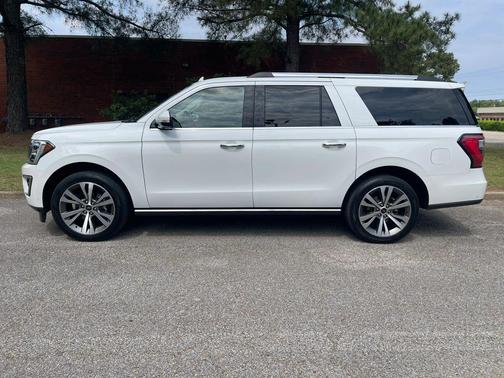 Star White Metallic Tri-Coat 2020 Ford Expedition Max Limited