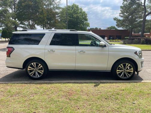 Star White Metallic Tri-Coat 2020 Ford Expedition Max Limited