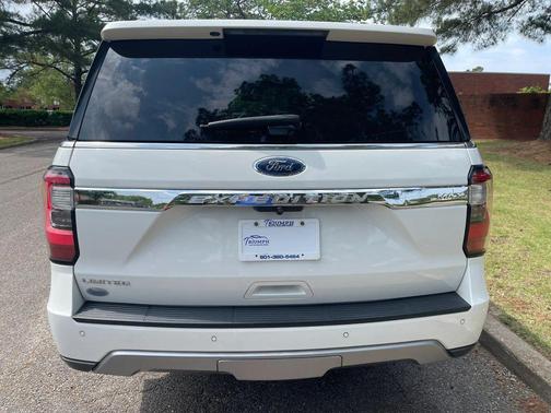 Star White Metallic Tri-Coat 2020 Ford Expedition Max Limited