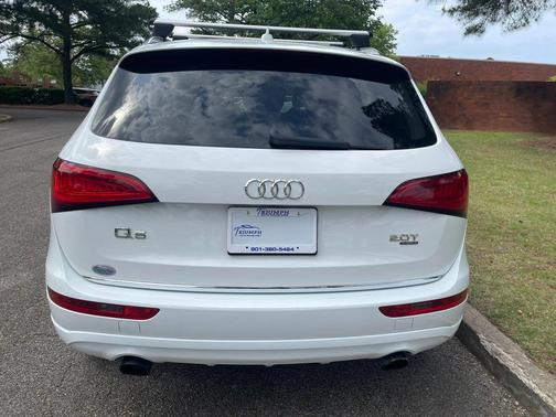 White 2015 Audi Q5 2.0T Premium Plus