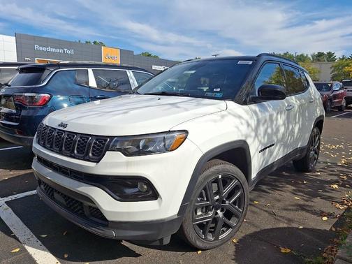 Bright White Clearcoat 2026 Jeep Compass Limited Altitude