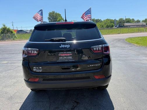 Black 2021 Jeep Compass Limited