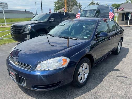 Blue 2008 Chevrolet Impala LT