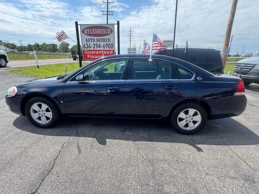 Blue 2008 Chevrolet Impala LT