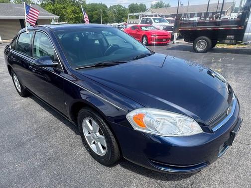 Blue 2008 Chevrolet Impala LT