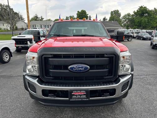 Red 2016 Ford F-450 XL