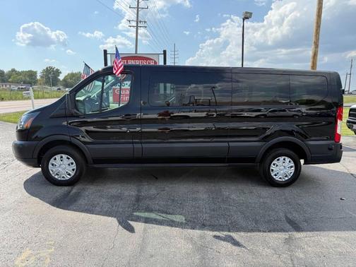 Shadow Black 2018 Ford Transit-350 XLT