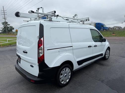 Frozen White 2023 Ford Transit Connect XL Cargo Van