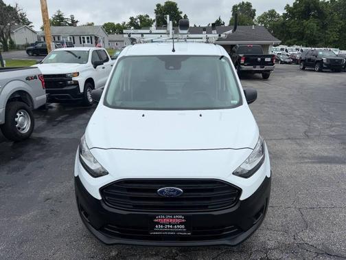 Frozen White 2023 Ford Transit Connect XL Cargo Van
