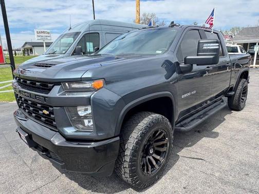 Gray 2020 Chevrolet Silverado 2500 Custom