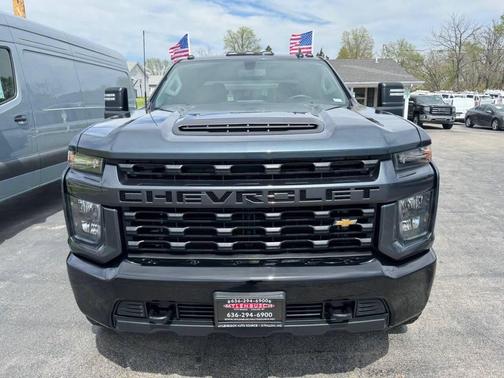 Gray 2020 Chevrolet Silverado 2500 Custom