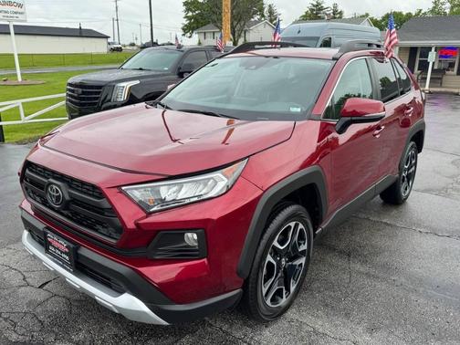 Ruby Flare Pearl 2019 Toyota RAV4 Adventure