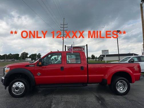 Red 2016 Ford F-450 XL