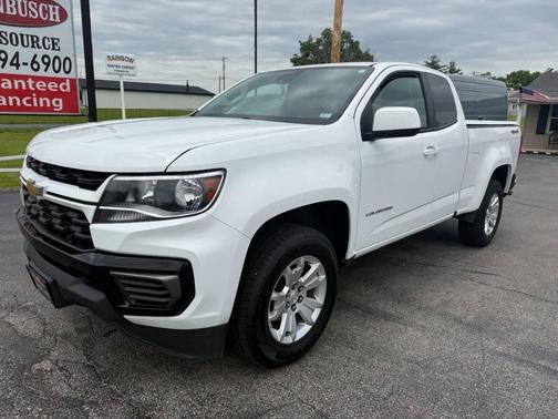 White 2021 Chevrolet Colorado LT