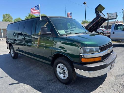 Green 2014 Chevrolet Express 3500 LT