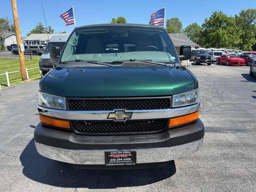 Green 2014 Chevrolet Express 3500 LT