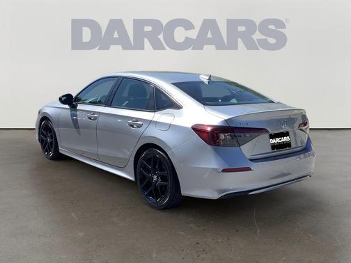 Solar Silver Metallic 2025 Honda Civic Sport