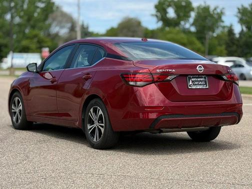 Scarlet Ember Tintcoat 2023 Nissan Sentra SV