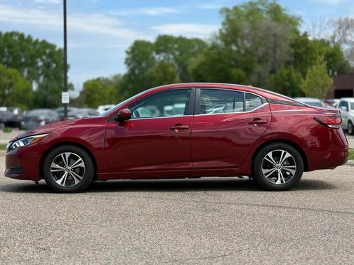 Scarlet Ember Tintcoat 2023 Nissan Sentra SV