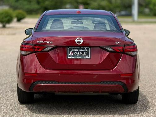 Scarlet Ember Tintcoat 2023 Nissan Sentra SV