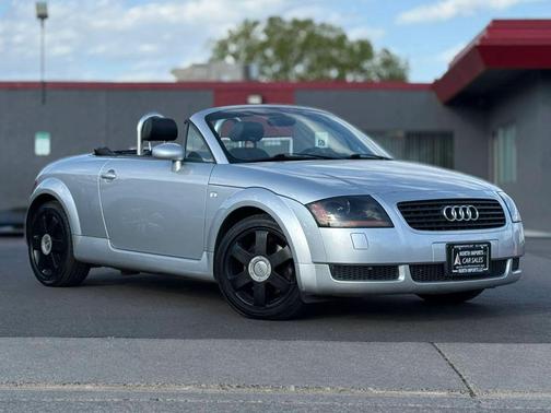 Silver 2002 Audi TT Roadster