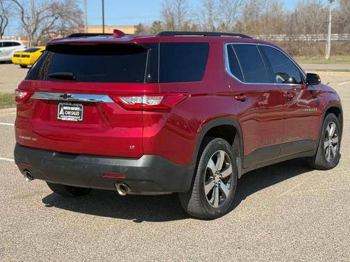 Red 2019 Chevrolet Traverse LT Leather