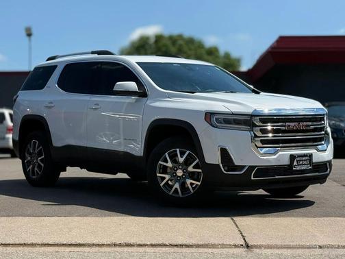 Summit White 2023 GMC Acadia FWD SLT