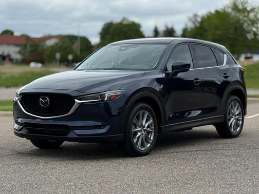 Blue 2021 Mazda CX-5 Grand Touring