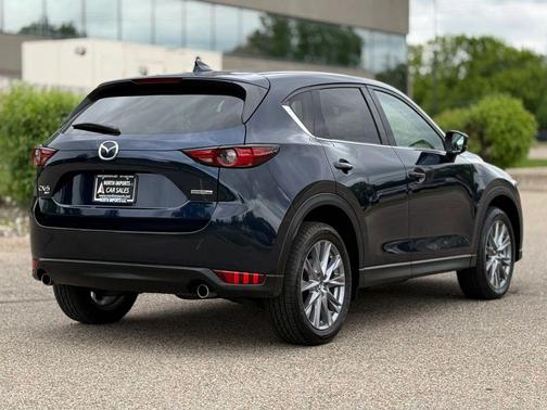 Blue 2021 Mazda CX-5 Grand Touring