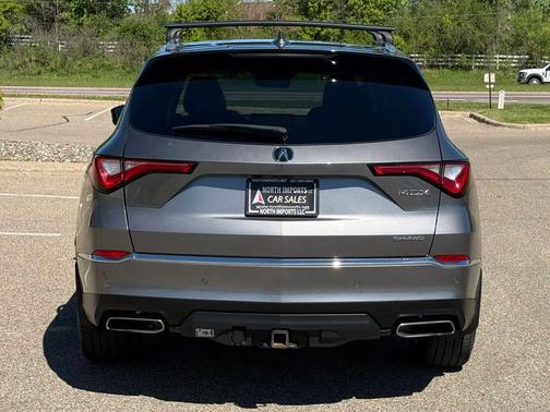 Liquid Carbon Metallic 2023 Acura MDX Advance Package