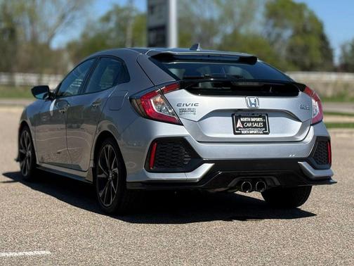 Lunar Silver Metallic 2018 Honda Civic Sport Touring