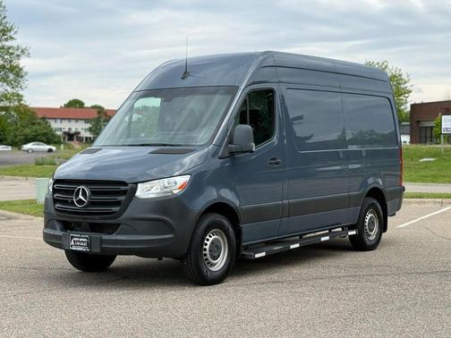 Blue 2019 Mercedes-Benz Sprinter 2500 High Roof w/144 WB Van 3D