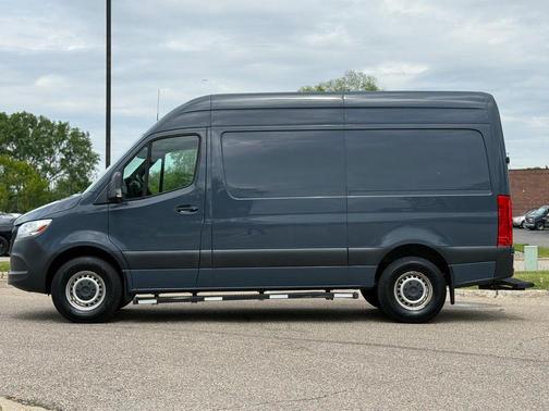 Blue 2019 Mercedes-Benz Sprinter 2500 High Roof w/144 WB Van 3D