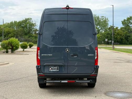Blue 2019 Mercedes-Benz Sprinter 2500 High Roof w/144 WB Van 3D