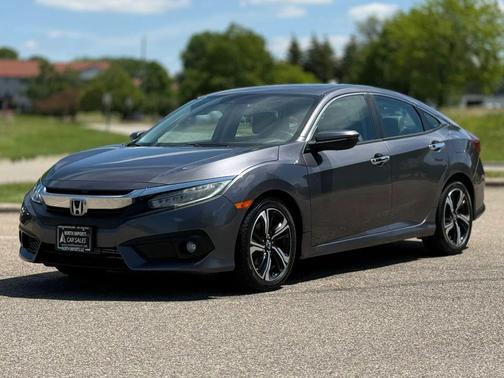 Modern Steel Metallic 2016 Honda Civic Touring