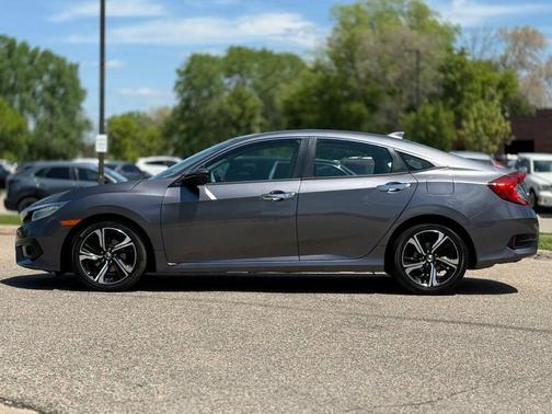 Modern Steel Metallic 2016 Honda Civic Touring