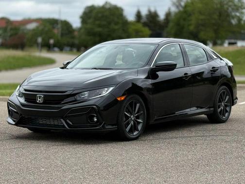Crystal Black Pearl 2018 Honda Civic EX