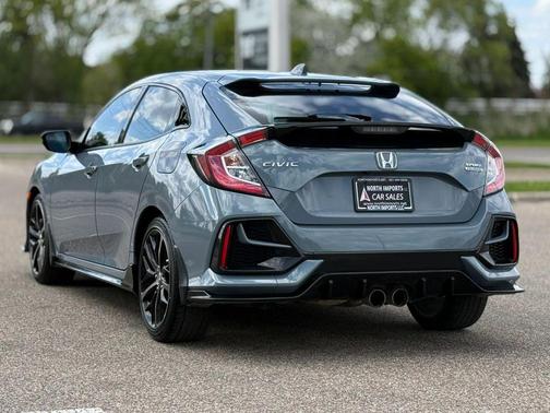 Gray 2021 Honda Civic Sport Touring
