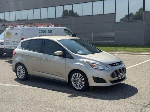 White Gold Metallic 2017 Ford C-Max Energi SE