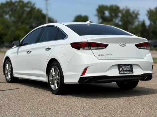 Quartz White Pearl 2018 Hyundai SONATA SEL