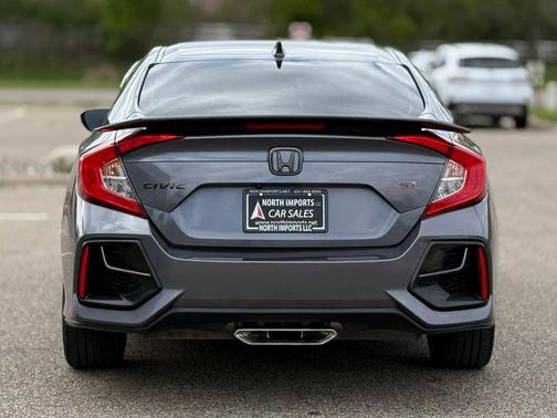 Modern Steel Metallic 2020 Honda Civic Si Base
