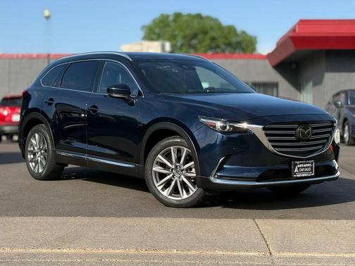 Deep Crystal Blue Mica 2021 Mazda CX-9 Grand Touring