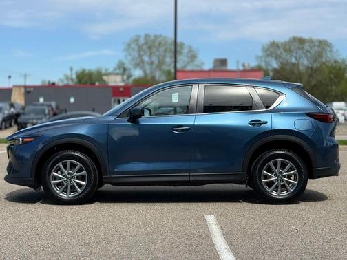 Blue 2022 Mazda CX-5 2.5 S Preferred Package