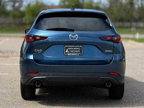 Blue 2022 Mazda CX-5 2.5 S Preferred Package