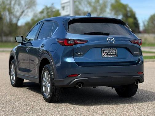 Blue 2022 Mazda CX-5 2.5 S Preferred Package