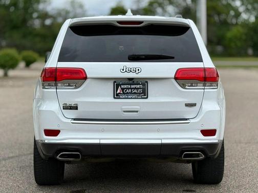Bright White Clearcoat 2018 Jeep Grand Cherokee Summit