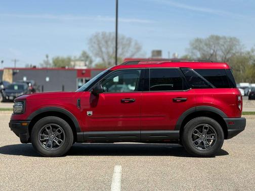 Rapid Red Metallic Tinted Clearcoat 2021 Ford Bronco Sport Big Bend