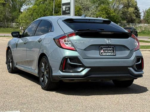 Gray 2021 Honda Civic EX
