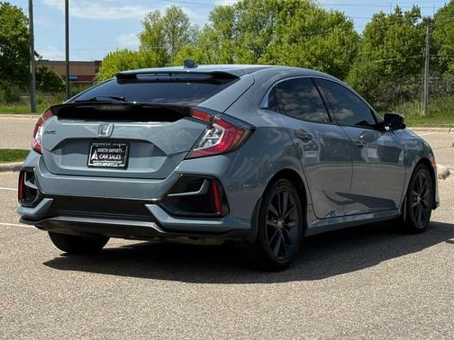 Gray 2021 Honda Civic EX