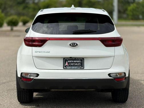 Clear White 2020 Kia Sportage LX